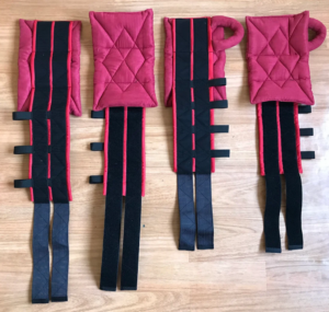 A kit of professional clamps (grips) for any training on the pravilo.